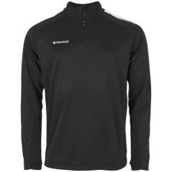 Bluza rozpinana 1/4 Stanno First. Czarne bluzy damskie STANNO, l, bez wzorów, z materiału, bez kaptura. Za 189.75 zł.