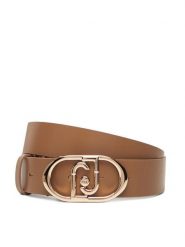 Liu Jo Pasek Hips Belt 3,5 Cm AF5242 P0062 Beżowy. Brązowe paski damskie Liu Jo, bez wzorów, ze skóry. Za 189.99 zł.