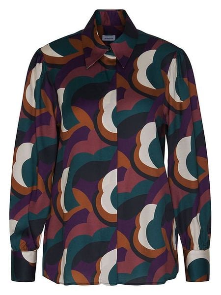 Seidensticker Bluzka ze wzorem rozmiar: 52. Bluzki damskie Seidensticker, bez wzorów, z wiskozy, bez kołnierzyka, bez ramiączek. Za 298.95 zł.