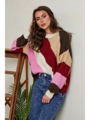 Joséfine Sweter "Bagamer" ze wzorem rozmiar: S. Swetry klasyczne damskie Joséfine, s, z wełny, bez kołnierzyka. Za 173.99 zł.