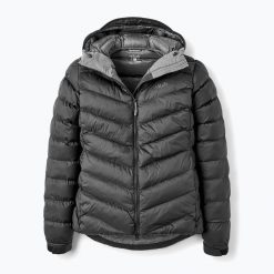 Kurtka ocieplana damska Rab Nebula Pro. Czerwone kurtki damskie RAB, l, bez wzorów, z puchu, bez kaptura. Za 849.99 zł.