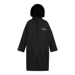 Wodoodporny Szlafrok Unisex Dla Dorosłych. Fioletowe szlafroki damskie Regatta, bez wzorów, bez kaptura. Za 243.99 zł.