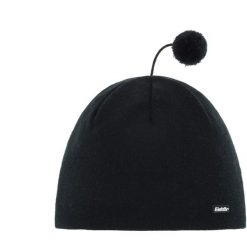 Czapka Eisbar Adam MÜ Czapka Eisbar Adam MÜ one size. Czarne czapki damskie Eisbär, na zimę, bez wzorów, z materiału. Za 179.99 zł.