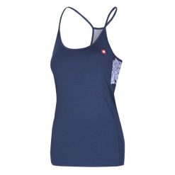 Damski tank top Ocun Artista sargasso. Niebieskie koszulki sportowe damskie Ocun, xl, bez wzorów, bez ramiączek. Za 186.50 zł.