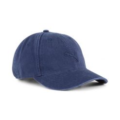 Puma Czapka Premium Ess Classic Bb 02597403. Niebieskie czapki z daszkiem damskie Puma, bez wzorów, z bawełny. Za 90.99 zł.