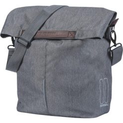 Torba na zakupy „City. Szare shopper bag BASIL, bez wzorów, bez dodatków. Za 223.49 zł.