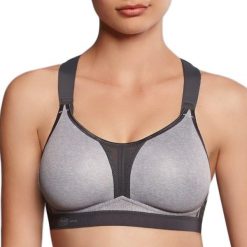 Stanik do biegania dynamiX star Racerback z wysoki poziomem podtrzymywania. Szare obuwie sportowe damskie ANITA ACTIVE, z elastanu, bez zapięcia, do biegania. Za 363.00 zł.