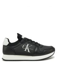 Calvin Klein Jeans Sneakersy YW0YW01616 Czarny. Czarne obuwie sportowe damskie Calvin Klein Jeans, z jeansu, bez zapięcia. Za 239.99 zł.