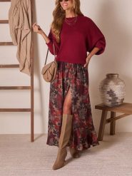 LA Angels Sweter w kolorze bordowym rozmiar: L. Czerwone swetry klasyczne damskie LA Angels, l, bez kołnierzyka. Za 152.99 zł.