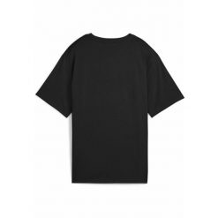 Damska koszulka LOVE UNITED o luźnym kroju PUMA Black. Czarne bluzki damskie Puma, m, bez wzorów, bez kołnierzyka, bez ramiączek. W wyprzedaży za 79.00 zł.