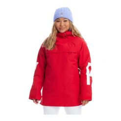 Kurtka narciarska damska Roxy x Chloe Kim Overhead. Czerwone kurtki damskie Roxy, na zimę, xs, bez wzorów, bez kaptura. Za 837.00 zł.