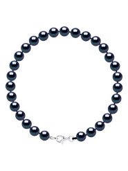 ATELIERS SAINT GERMAIN Bransoletka perłowa w kolorze tahiti rozmiar: onesize. Niebieskie bransoletki damskie ATELIERS SAINT GERMAIN, srebrne. Za 350.56 zł.