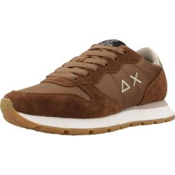 Buty SUN68 ALLY GOLD SILVER Brązowy. Brązowe obuwie trekkingowe damskie SUN68, z materiału, bez zapięcia. Za 282.99 zł.