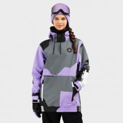Kurtka snowboardowa damska W1-W Tignes. Czarne kurtki damskie SIROKO, xs, bez wzorów, z softshellu, bez kaptura. Za 844.00 zł.