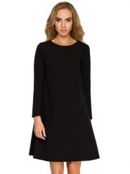 Stylove Sukienka w kolorze czarnym rozmiar: XL. Czarne sukienki damskie Stylove, bez wzorów, bez ramiączek. Za 183.59 zł.