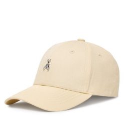 Czapka z daszkiem Patrizia Pepe. Brązowe czapki z daszkiem damskie Patrizia Pepe, bez wzorów. Za 329.99 zł.