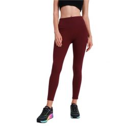 Leginsy fitness damskie Go Walk High Waisted Legging. Fioletowe legginsy sportowe damskie Skechers, xl, bez wzorów, z elastanu, na fitness i siłownię. Za 159.99 zł.