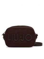Liu Jo Torebka AF6119 T711A Brązowy ciemny. Brązowe listonoszki damskie Liu Jo, bez wzorów, z materiału, bez dodatków. Za 499.99 zł.
