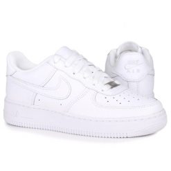 Buty damskie sportowe Nike AIR FORCE. Białe obuwie sportowe treningowe Nike, trekkingowe, Nike Air Force. Za 419.00 zł.