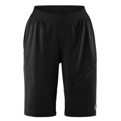 Szorty damskie Gonso Simplita. Czarne spodenki sportowe damskie Gonso, s, bez wzorów, z materiału, rowerowe. Za 411.00 zł.