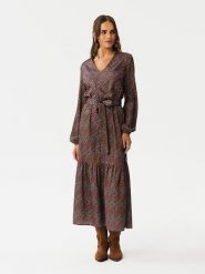 Stylove Sukienka ze wzorem rozmiar: L. Sukienki damskie Stylove, bez wzorów, z tkaniny, bez ramiączek. Za 219.60 zł.