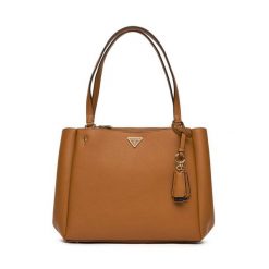 Torebka Guess. Brązowe torebki klasyczne damskie Guess, bez dodatków. Za 489.99 zł.