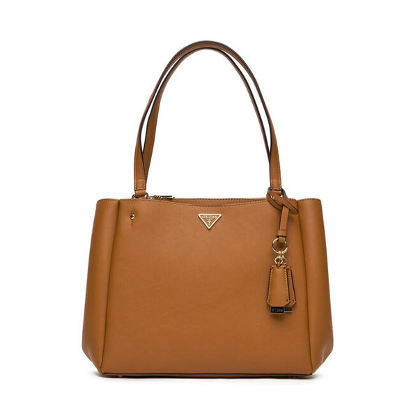 Torebka Guess. Brązowe torebki klasyczne damskie Guess, bez dodatków. Za 359.99 zł.