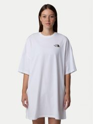 The North Face Sukienka codzienna Simple Dome NF0A87NF Biały Relaxed Fit. Białe sukienki damskie The North Face, bez wzorów, z syntetyku, bez ramiączek. Za 99.99 zł.