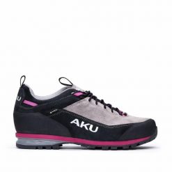 Buty sportowe trekkingowe damskie Aku Link Gore-tex. Czarne obuwie trekkingowe damskie Aku, z gore-texu, bez zapięcia. Za 399.00 zł.