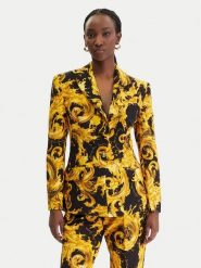 Versace Jeans Couture Marynarka 80HAQ702 NS756 Czarny Regular Fit. Czarne marynarki i żakiety damskie Versace Jeans Couture, bez wzorów, z jeansu. Za 2,839.00 zł.