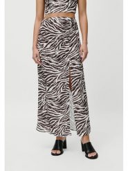 LeGer Spódnica "Manja" w kolorze brązowo-kremowym rozmiar: 44. Brązowe spódnice damskie LeGer, na co dzień, bez wzorów, maxi. Za 121.99 zł.