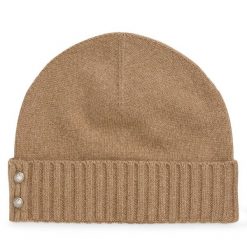 Czapka LAUREN RALPH LAUREN. Brązowe czapki damskie Lauren Ralph Lauren, na zimę, bez wzorów. Za 379.99 zł.