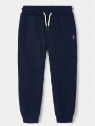 Mayoral Spodnie dresowe 742 Granatowy Regular Fit. Niebieskie spodnie dresowe chłopięce Mayoral, z bawełny. Za 59.99 zł.