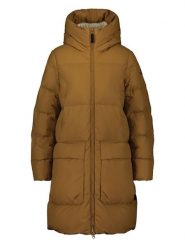 DOLOMITE Płaszcz puchowy "Fitzroy" w kolorze jasnobrązowym rozmiar: XL. Brązowe płaszcze damskie Dolomite, xl, bez wzorów, z puchu, bez kaptura. Za 459.04 zł.