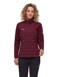 Mammut Kurtka hybrydowa "Sender IN" w kolorze czerwonym rozmiar: S. Czerwone kurtki sportowe damskie Mammut, s, bez wzorów, bez kaptura. Za 699.95 zł.