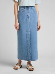 LEE ULTRA LONG SPLIT DAMSKA SPÓDNICA JEANSOWA DŁUGA SKI LIGHT VADA L38LOMW. Spódnice damskie Lee, l, bez wzorów, z jeansu, maxi. Za 289.99 zł.