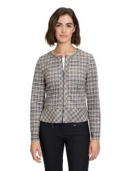 Betty Barclay Kurtka przejściowa w kolorze beżowo-szarym rozmiar: 42. Szare kurtki damskie Betty Barclay, bez wzorów, bez kaptura. Za 254.14 zł.