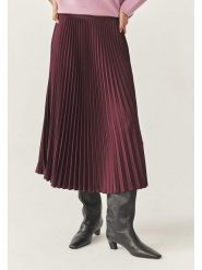 TATUUM Spódnica "Brimi" w kolorze bordowym rozmiar: S. Czerwone spódnice damskie TATUUM, s, bez wzorów, midi. Za 131.43 zł.