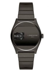 Liebeskind Zegarek kwarcowy w kolorze antracytowym rozmiar: onesize. Czarne, analogowe zegarki damskie Liebeskind, ze stali. Za 435.11 zł.