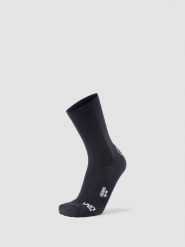 Skarpety UYN Merino Socks Black White. Czarne skarpetki damskie Uyn, bez wzorów, z materiału. Za 79.99 zł.