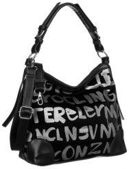 Shopperka czarna Peterson [DH] Torba PU PTN CP204451 Black. Czarne torebki klasyczne damskie Peterson, ze skóry ekologicznej, bez dodatków. Za 159.99 zł.