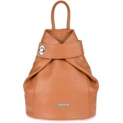 Plecak camelowy Beltimore T54. Brązowe plecaki bez wzorów, ze skóry. Za 285.99 zł.