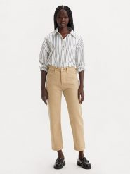 Levi's Dżinsy - Regular fit - w kolorze jasnobrązowym rozmiar: W26/L30. Brązowe jeansy damskie Levi's, z podwyższonym stanem. Za 206.91 zł.