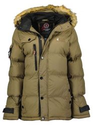 Canadian Peak Parka w kolorze khaki rozmiar: L. Brązowe parki damskie Canadian Peak, l, bez kaptura. Za 221.15 zł.