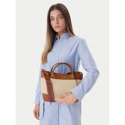 Torebka Armani Exchange. Brązowe torebki klasyczne damskie Armani Exchange, bez dodatków. Za 759.99 zł.