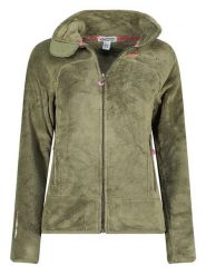 Canadian Peak Kurtka polarowa "Udilas" w kolorze oliwkowym rozmiar: L. Zielone kurtki damskie Canadian Peak, l, bez wzorów, z materiału, bez kaptura. Za 73.99 zł.