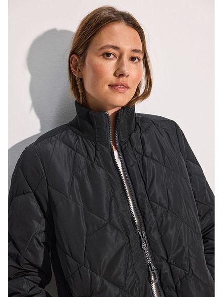 Cecil Płaszcz pikowany w kolorze czarnym rozmiar: M. Czarne płaszcze damskie Cecil, m, bez wzorów, bez kaptura. Za 291.64 zł.