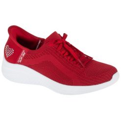 Buty sportowe Sneakersy damskie, Slip-Ins: Ultra Flex 3.0 - Heart Me. Czarne obuwie sportowe casual damskie Skechers, trekkingowe. Za 479.99 zł.