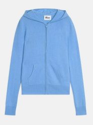 Just Cashmere Kaszmirowy kardigan "Debbie" w kolorze błękitnym rozmiar: L. Niebieskie kardigany damskie Just Cashmere, l, bez wzorów, z kaszmiru. Za 413.99 zł.