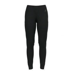 Legginsy termoaktywne damskie ODLO Merino 200 BL Bottom Long. Czarne legginsy damskie ODLO, bez wzorów, z wełny. Za 368.60 zł.